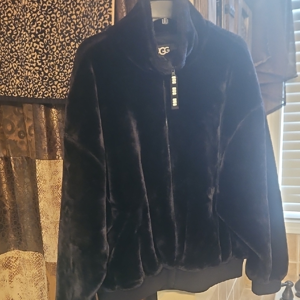 UGG Black Teddy Jacket